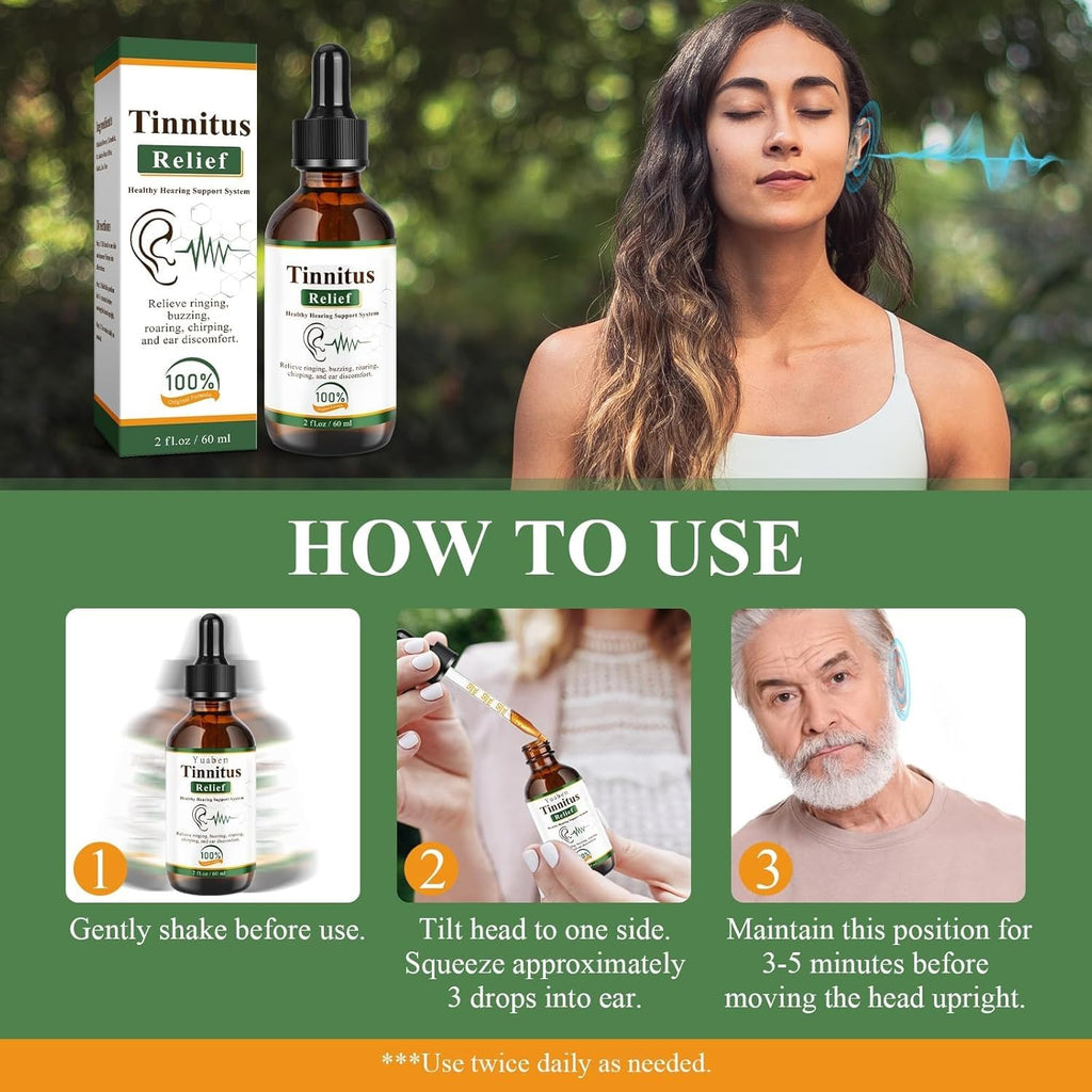 Tinnitus Relief Drops (کان کےتمام مسائل کےلیے)
