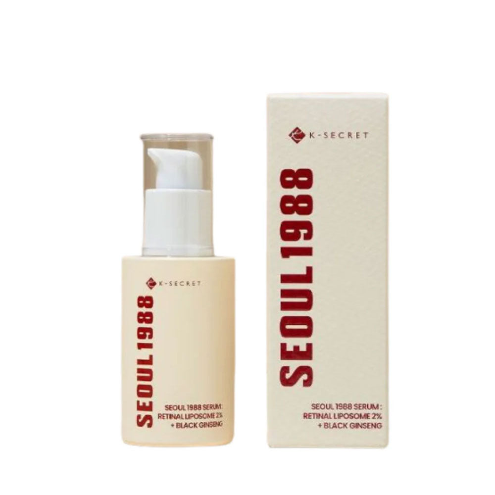 KSECRET SEOUL 1988 Serum : Retinal Liposome 2% + Black Ginseng 30ml