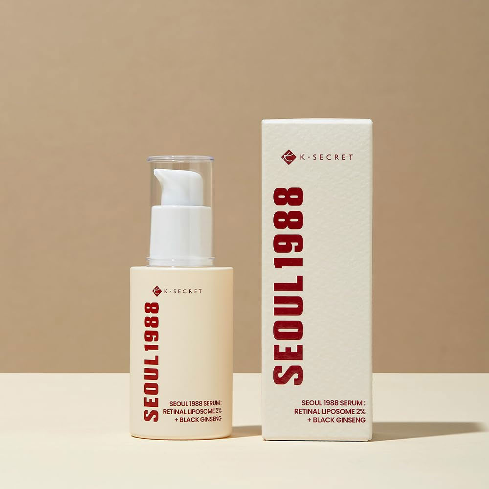 KSECRET SEOUL 1988 Serum : Retinal Liposome 2% + Black Ginseng 30ml